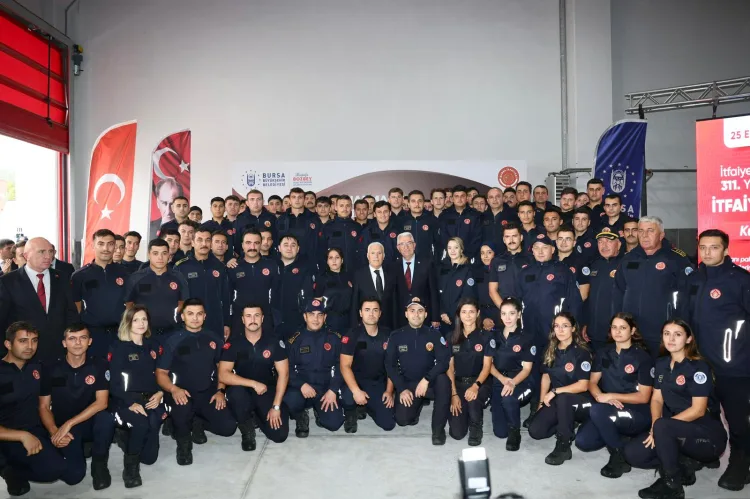 Harmancık’ta Modern İtfaiye Hizmet Binası Açıldı!