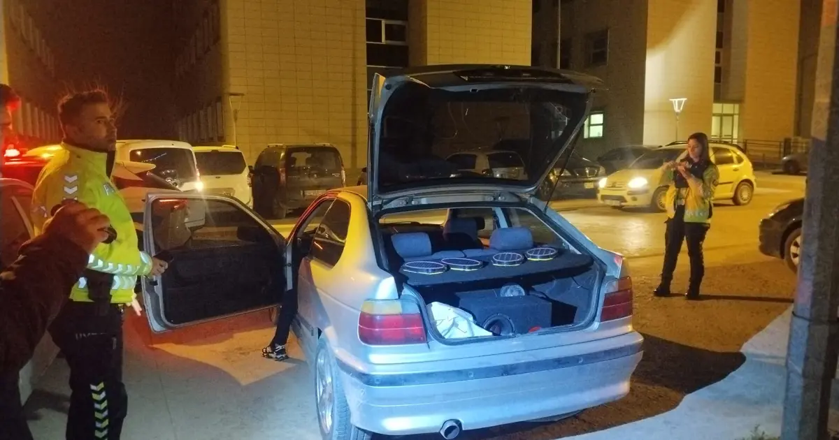 Hastane Otoparkında Yüksek Ses Cezası!