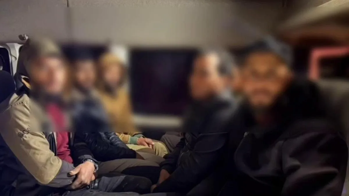 Hatay’da 14 Kaçak Göçmen Yakalandı!