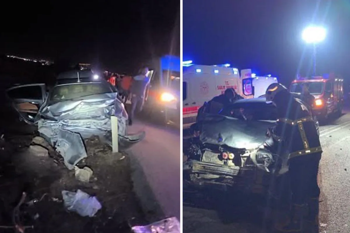 Hatay’da feci trafik kazası: 3’ü ağır 5 yaralı