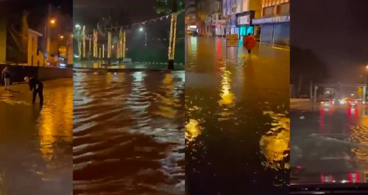 Hatay’da Şiddetli Yağış Hayatı Olumsuz Etkiledi