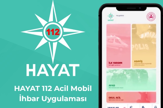 HAYAT 112 Uygulaması 800 Bin İndirme Barajını Aştı!