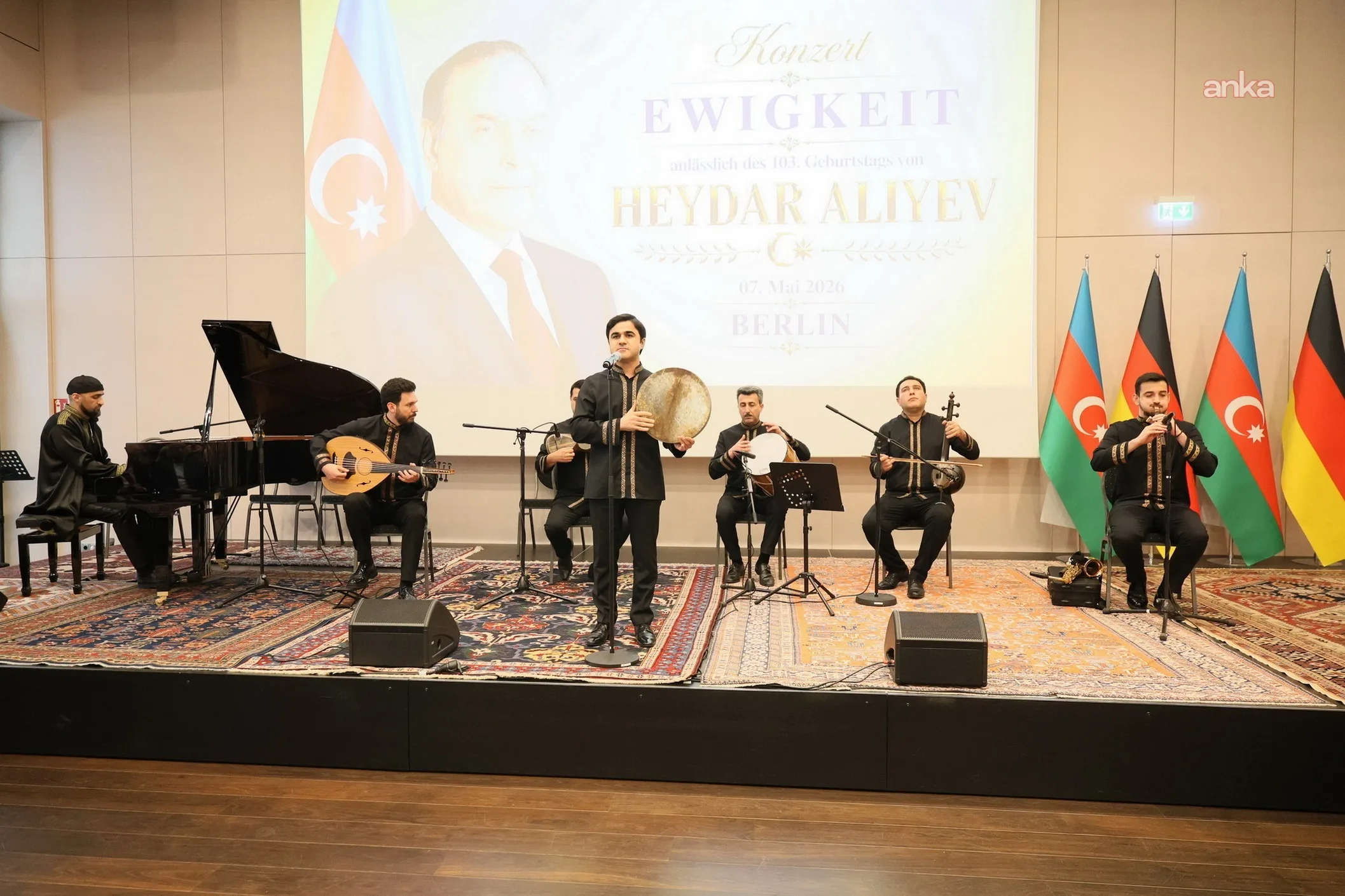 Haydar Aliyev 103 Yaşında Berlin’de Anıldı