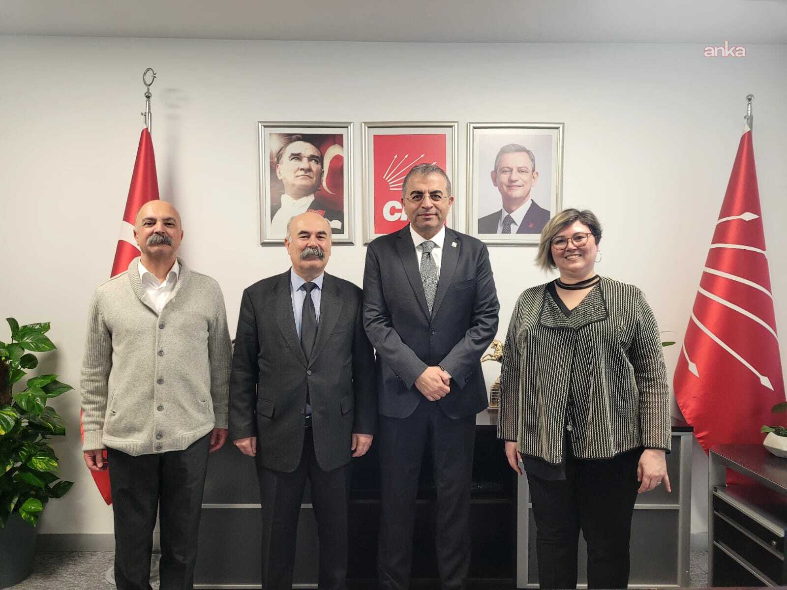 HKP’den CHP’ye Destek Ziyareti Gerçekleşti
