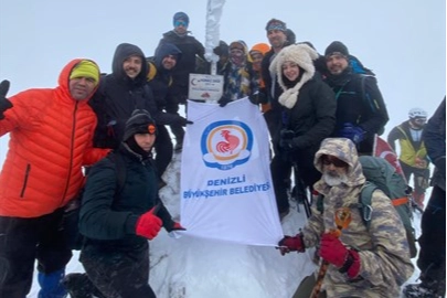 Honaz Dağı’na Anma Tırmanışı: 105 Dağcı Zirvede