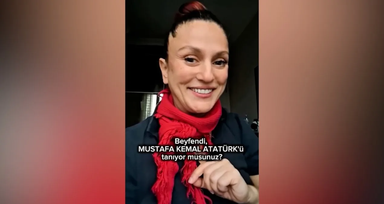 Hostesin Türk Aksanına Yönelik Yorumlara Atatürk ile Verdiği Cevap