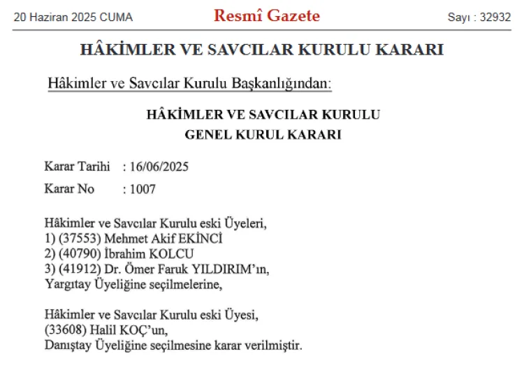HSK’da Görev Dağılımında Kritik Seçimler!