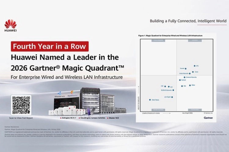 Huawei Dördüncü Kez Gartner’da Lider Seçildi!