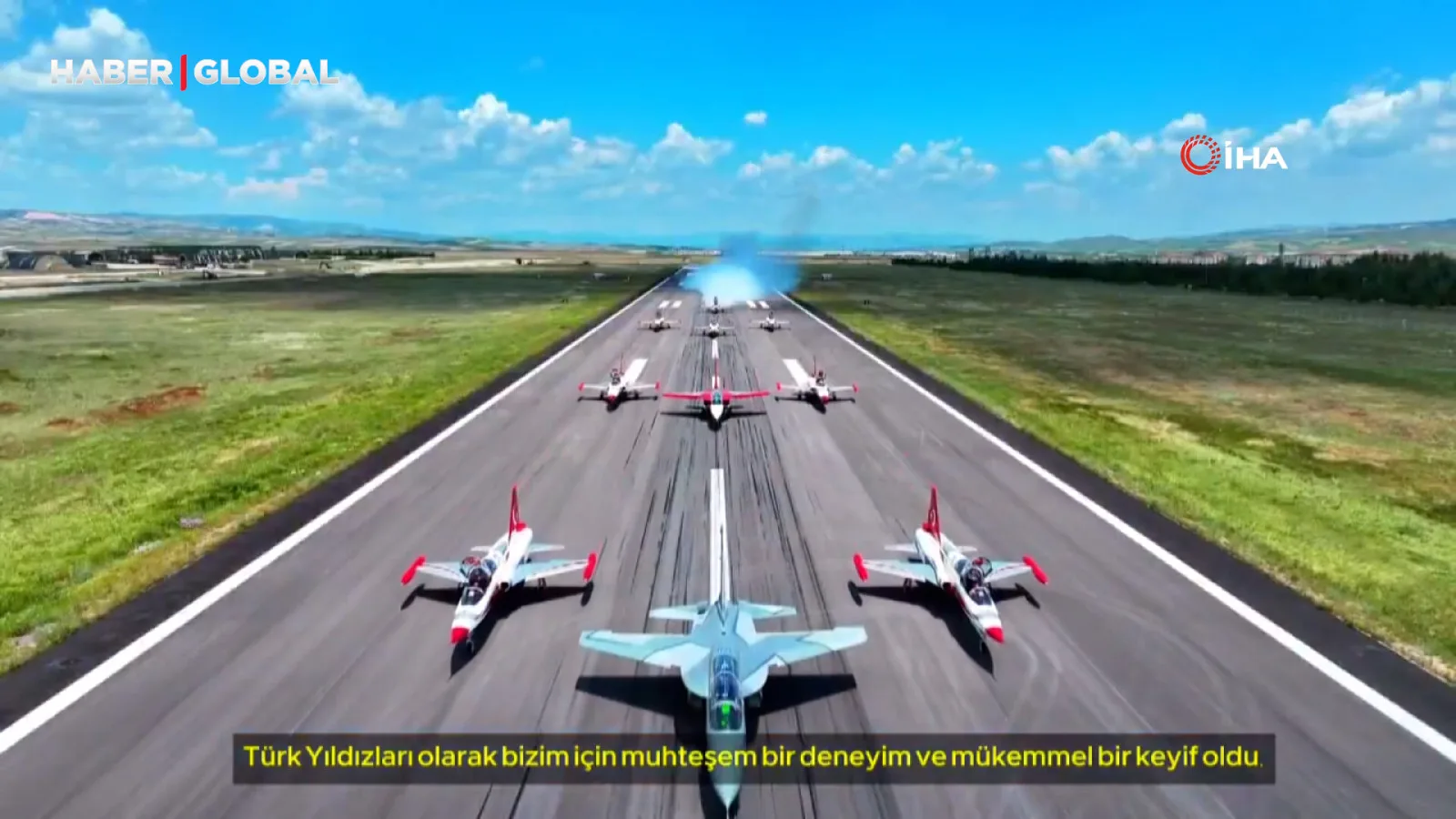 HÜRJET ile Tarihi 10 Uçaklı Kol Uçuşu!