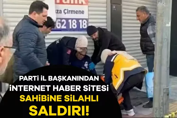 Hüseyin Kaya, İnternet Sitesi Sahibine Saldırdı!