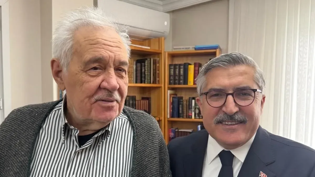 Hüseyin Yayman, İlber Ortaylı’yı Ziyaret Etti!