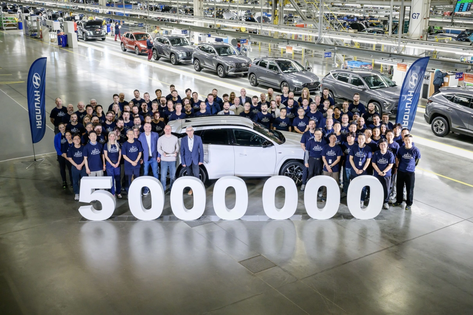 Hyundai, Çekya’da 5 Milyonuncu Aracını Üretti!
