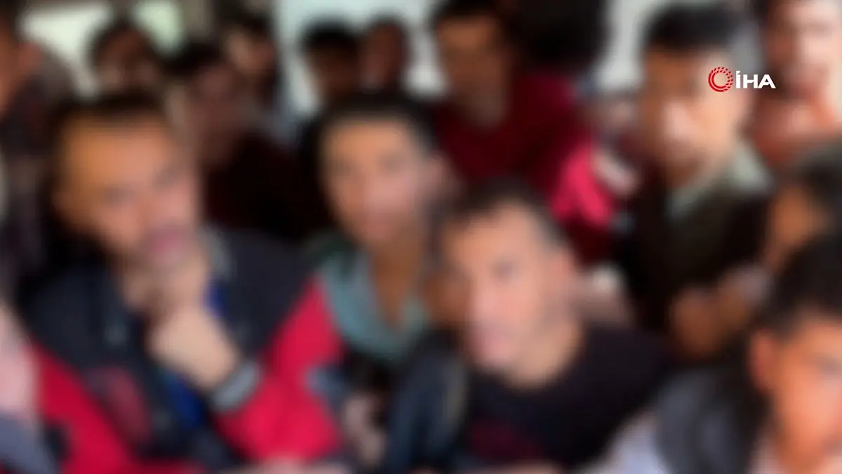İHA havadan takip etti, ekipler tek tek yakaladı! 2