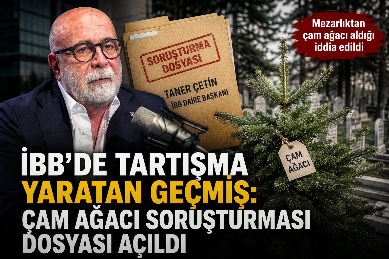 İBB’de Tartışma Yaratan Geçmiş: Çam Ağacı Soruşturması Dosyası Açıldı