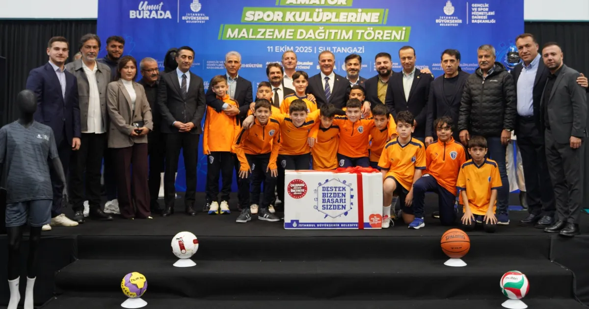 İBB’den Amatör Spor Kulüplerine 100 Milyon TL Destek!