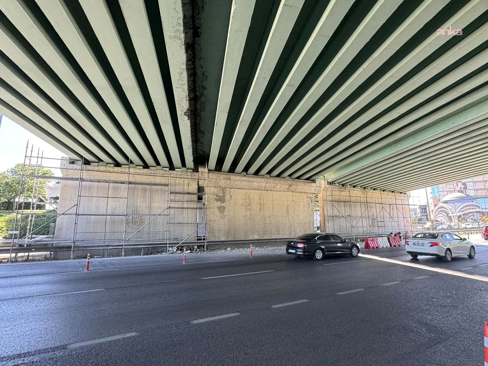 İBB, Kartal’daki Üst Geçidi Depreme Hazırladı