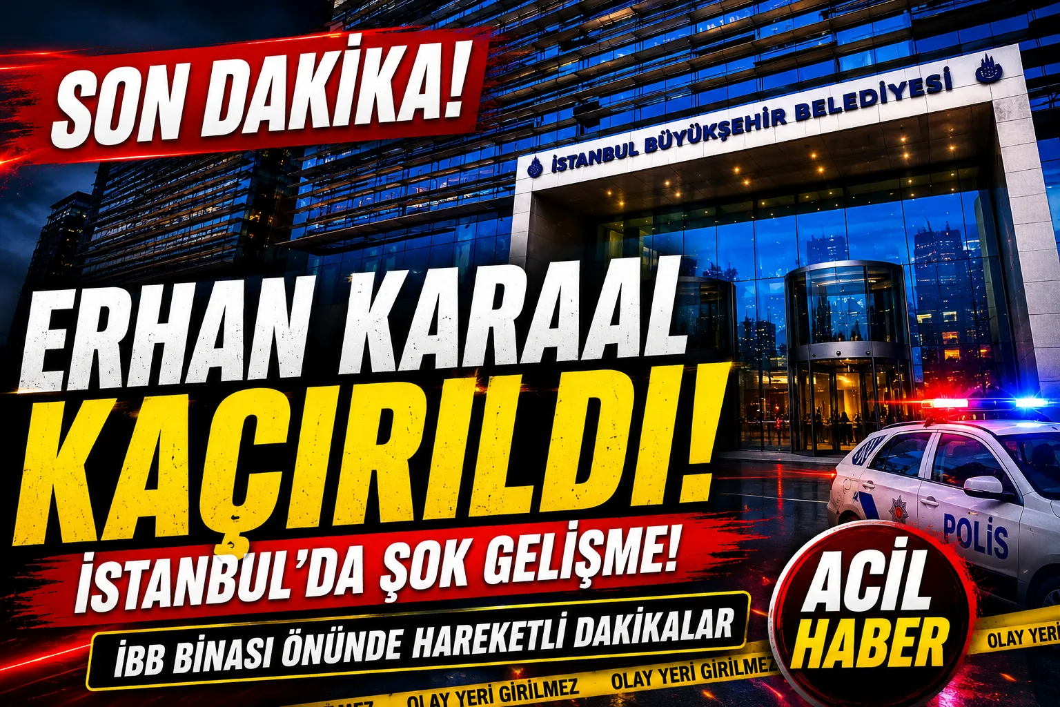 İBB Kültür AŞ Genel Müdür Yardımcısı Erhan Karaal evinin önünden kaçırıldı!