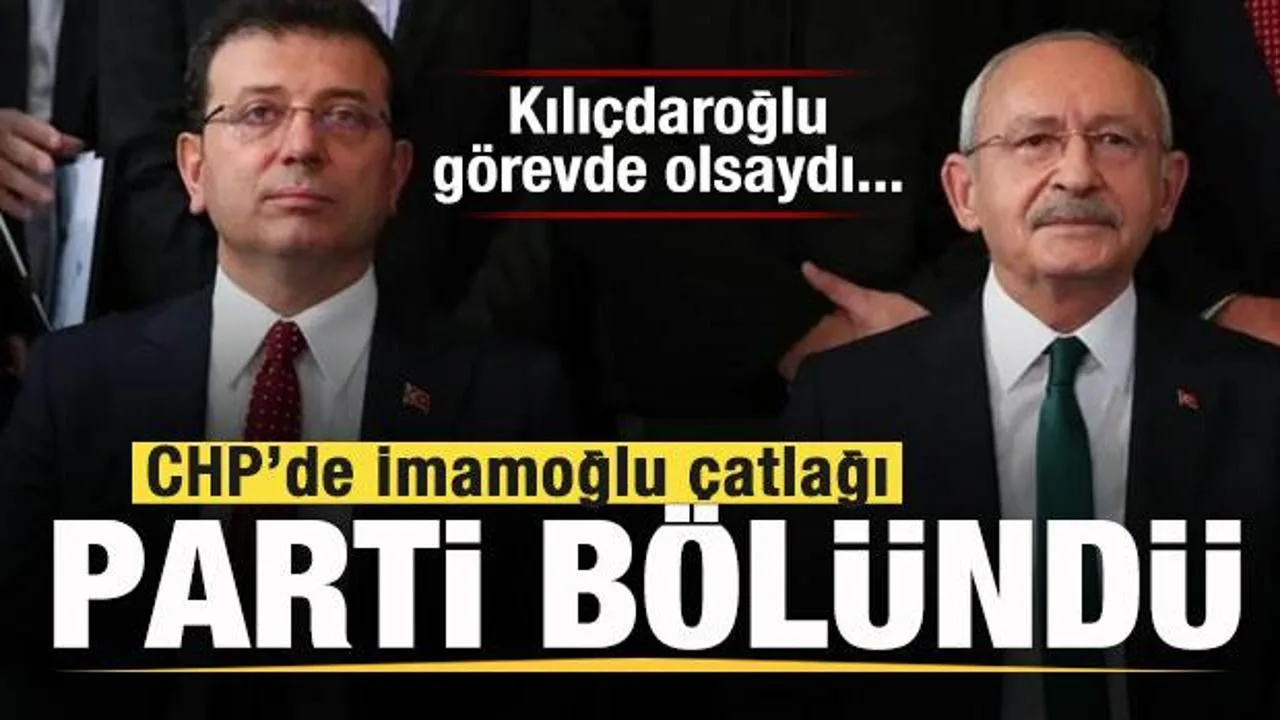 İBB Soruşturması: CHP İkiye Bölündü!