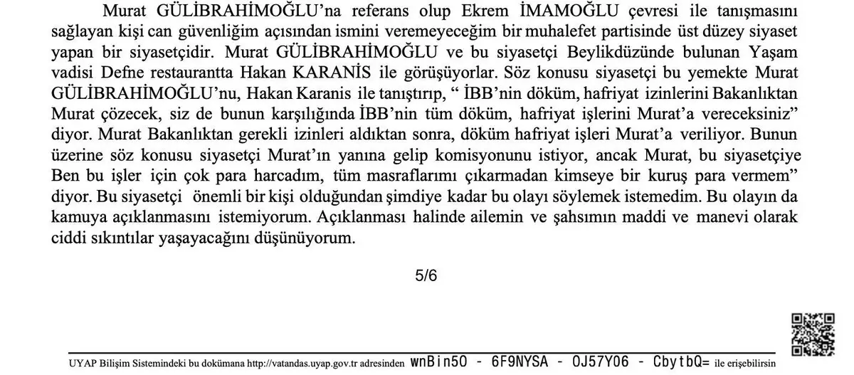 Yalçınkaya ‘Can güvenliğim nedeniyle açıklayamam’ demişti! Müsavat Dervişoğlu iddiası 4