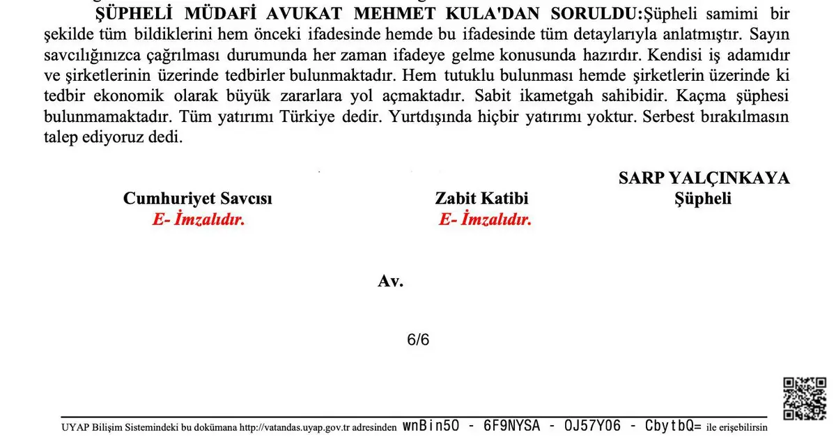 Yalçınkaya ‘Can güvenliğim nedeniyle açıklayamam’ demişti! Müsavat Dervişoğlu iddiası 5