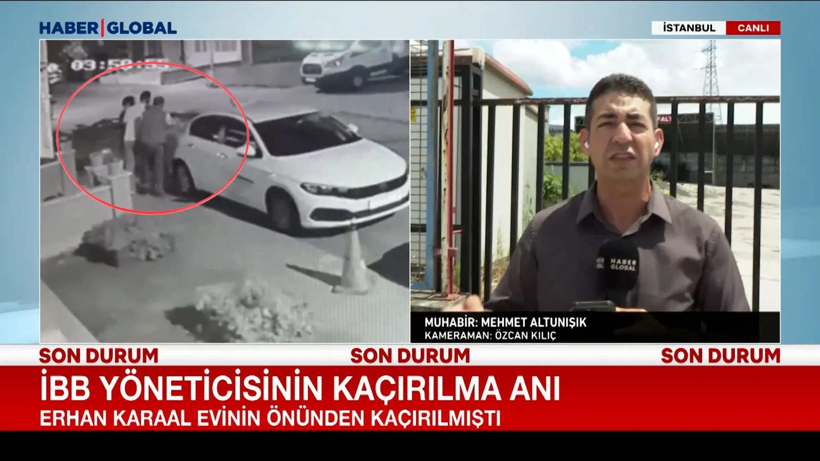 İBB Yöneticisi Erhan Karaal’ın Kaçırılma Anı!