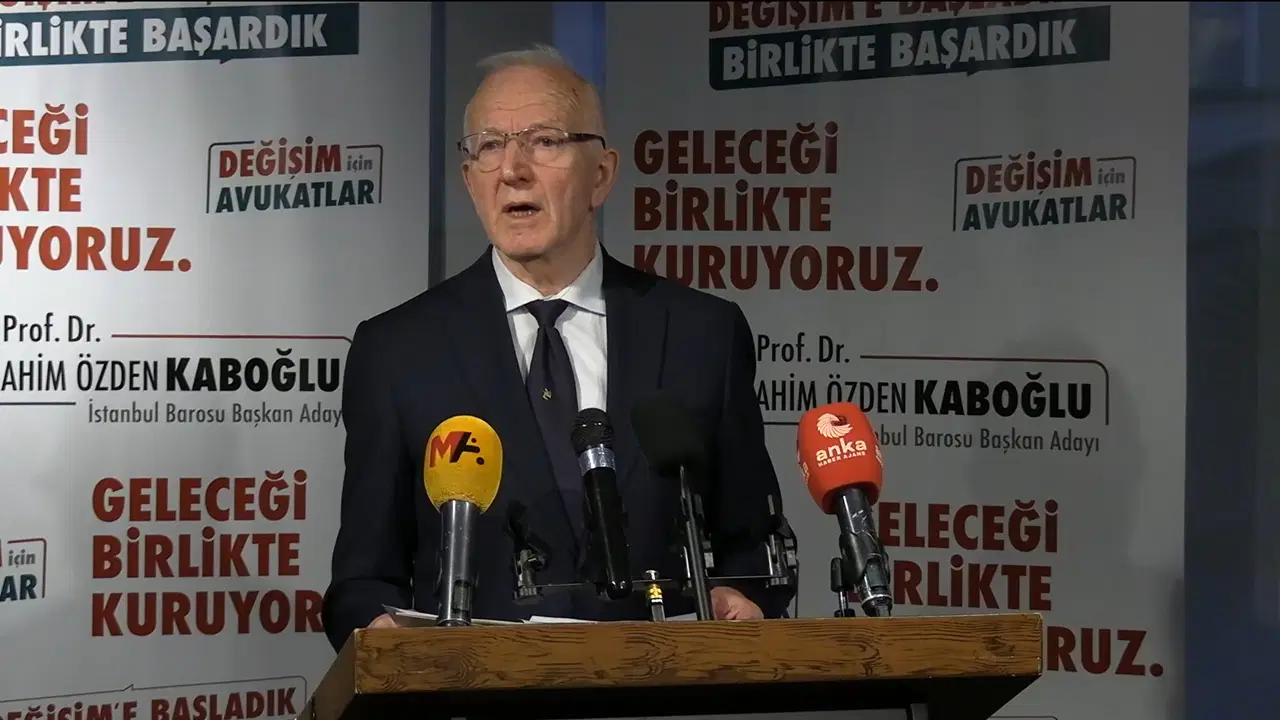 İbrahim Kaboğlu, Baro Başkanlığına Yeniden Aday!