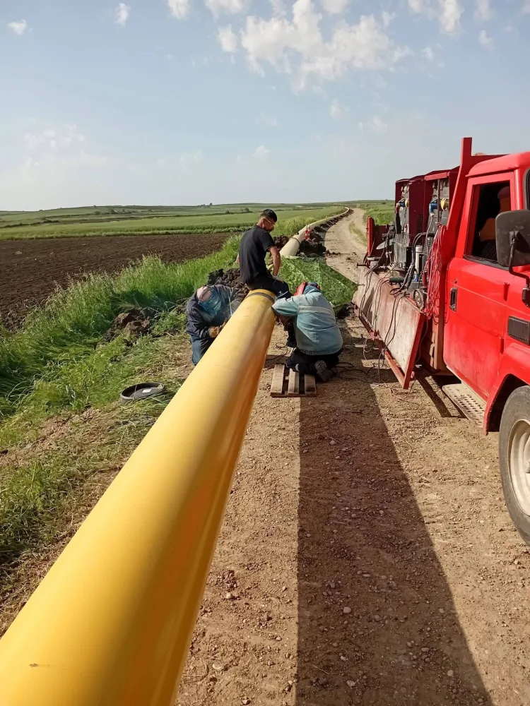 İbriktepe’de Doğalgaz Altyapı Çalışmaları Başladı!