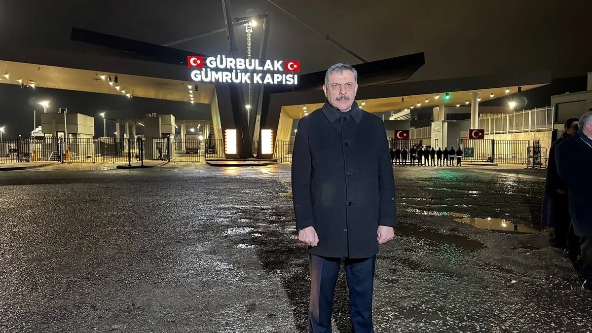 İçişleri Bakanı Çiftçi Ağrı’da Önemli Temaslar Yaptı