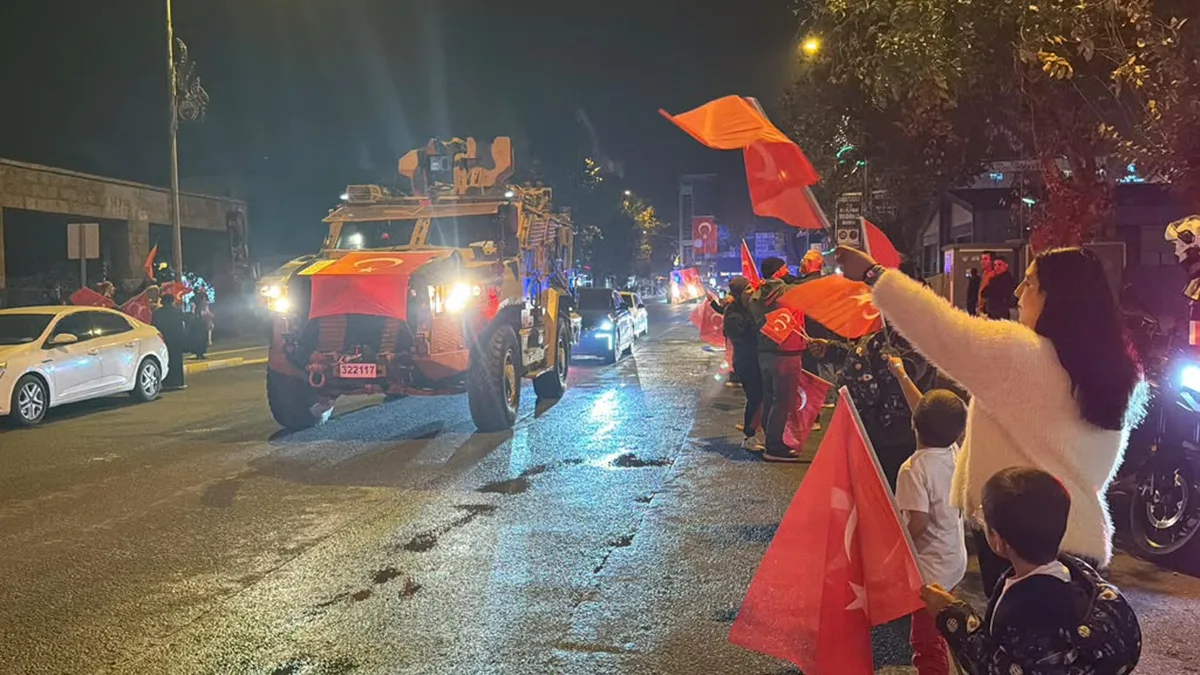Iğdır'da Cumhuriyet Bayramı için 103 Araçlı Konvoy Düzenlendi
