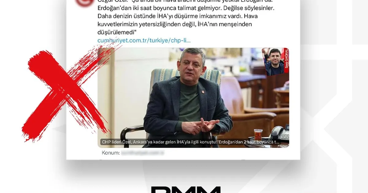 İHA Düşürme İddialarına Yalanlama Geldi!