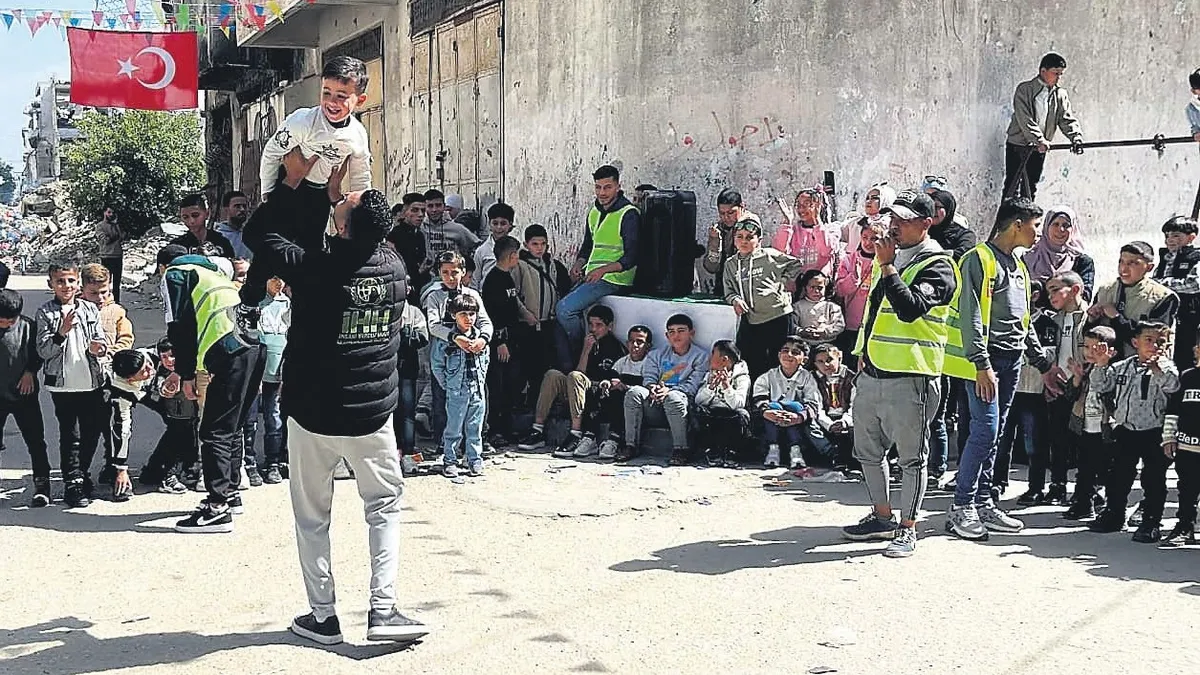 İHH’dan Gazzeli Çocuklara Moral Şenliği!