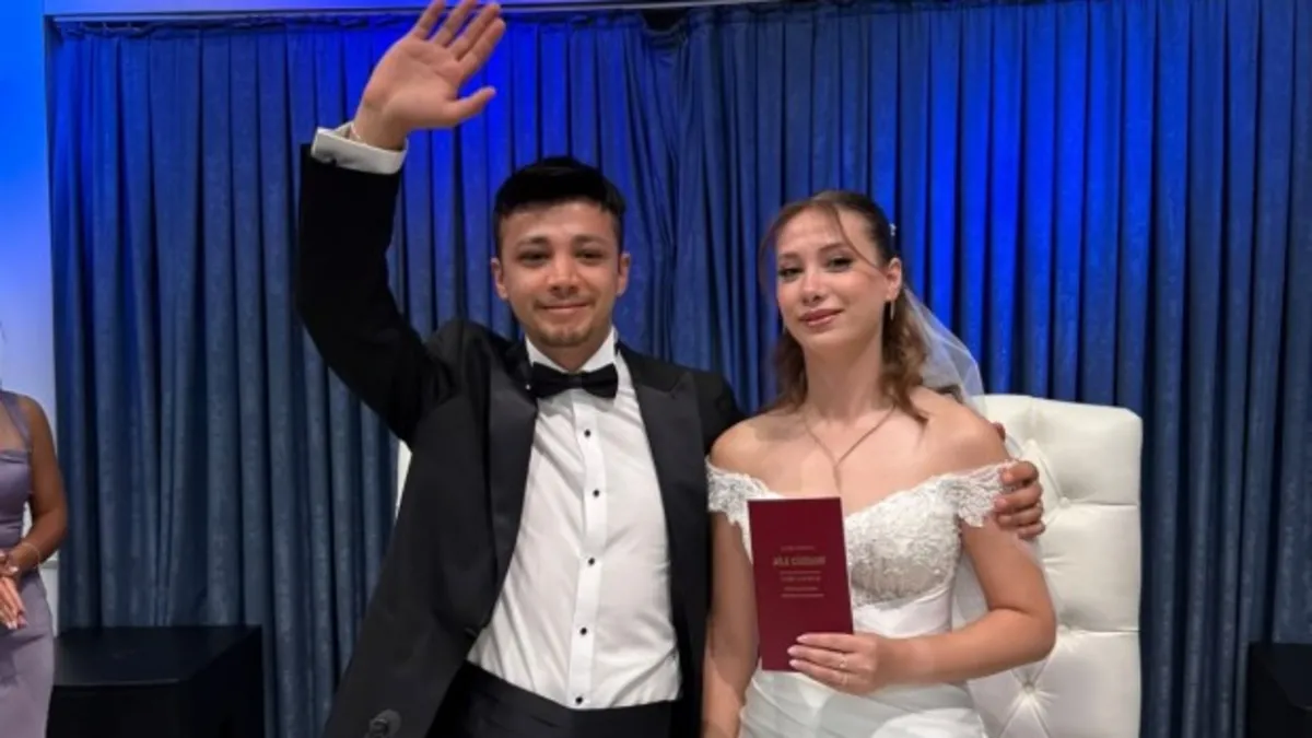 İki Haberci Aşklarını Nikah ile Taçlandırdı!