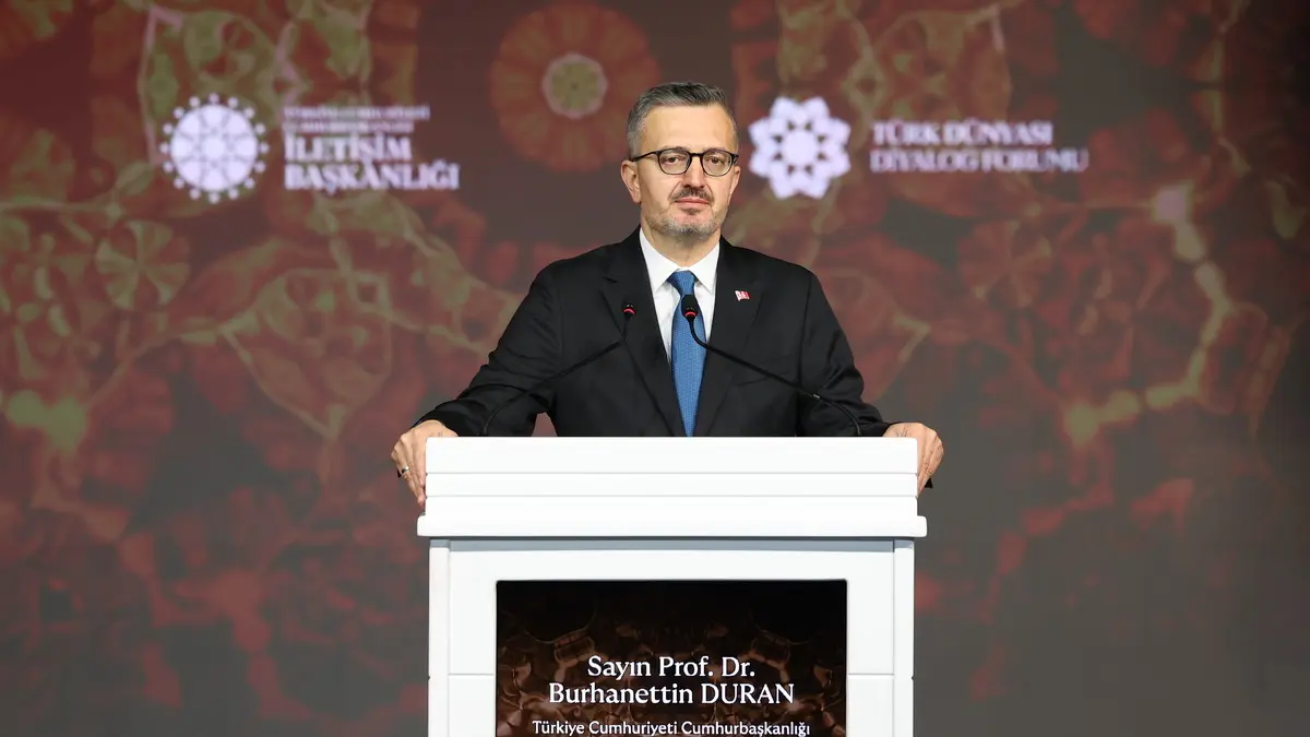 İletişim Başkanı Duran: "Ortak Türk dili modeli çağırısı oldukça önemli"