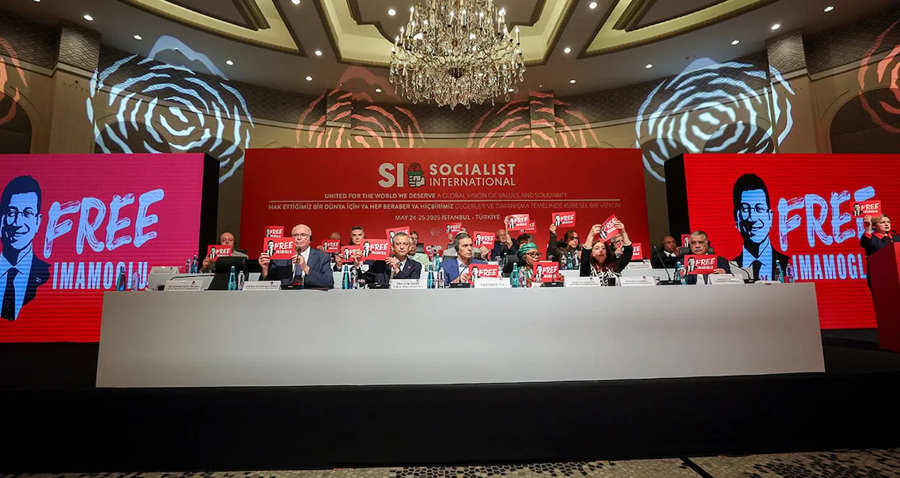 İmamoğlu için Sosyalist Enternasyonal’den Çağrı!