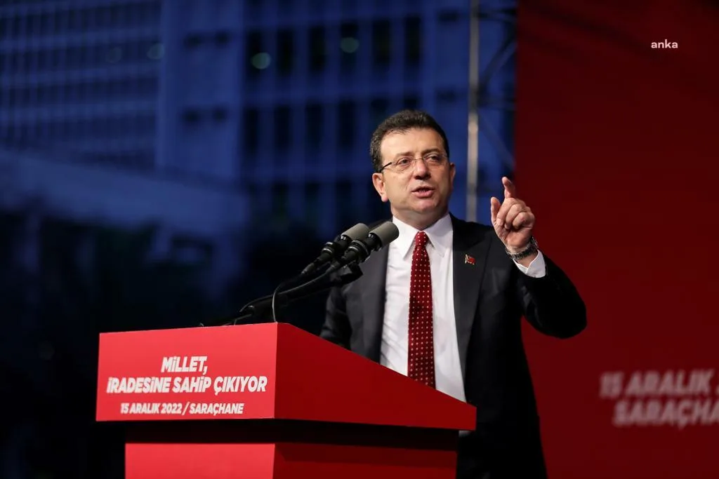 İmamoğlu: Kurultay İptali, Demokrasiye Darbedir!
