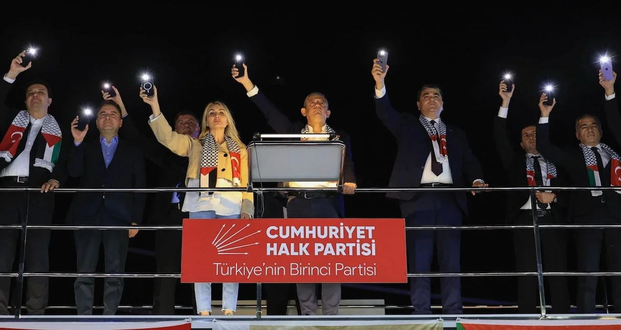 İmamoğlu Mitingi: Filistin İçin Tek Yürek!