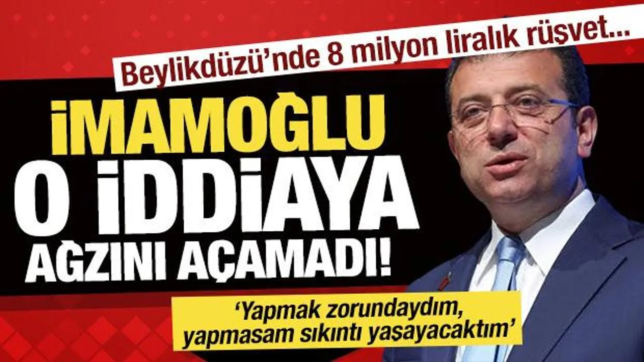 İmamoğlu’na 8 Milyon Lira İddiası Şok Yaratıyor!