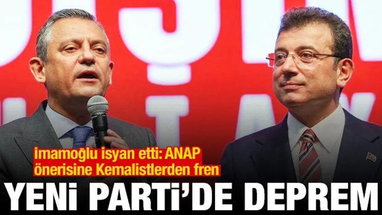 İmamoğlu’nun YENİ Parti İçin Dört Eğilim Planı