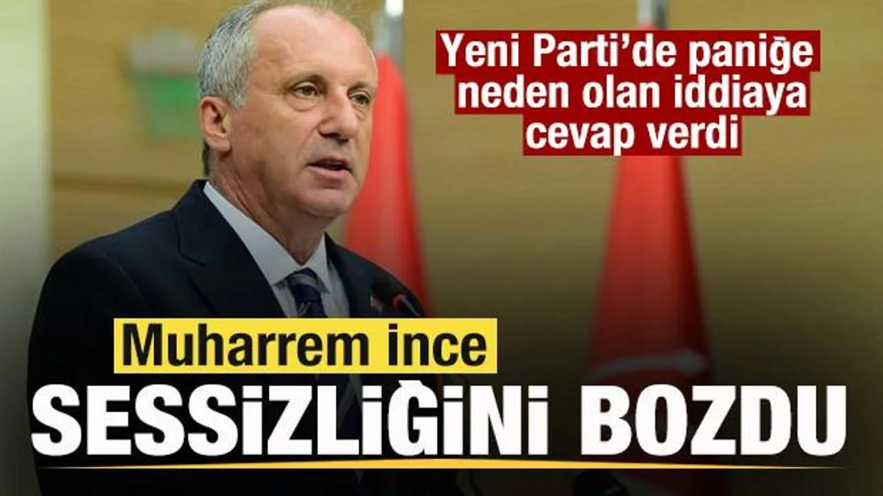 İnce’den Adaylık İddialarına Kesin Yanıt!