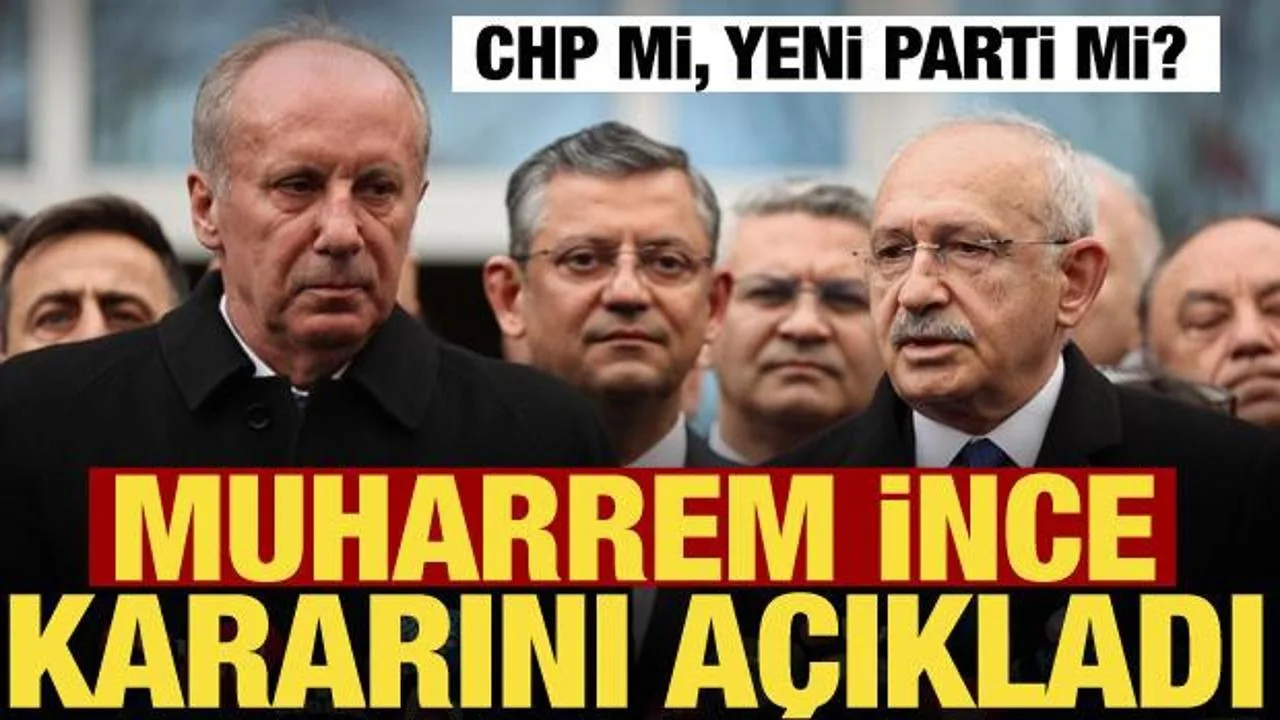 İnce’den Enginyurt’a Sert Tepki: “Parti Kurmak Kolay Değil!”