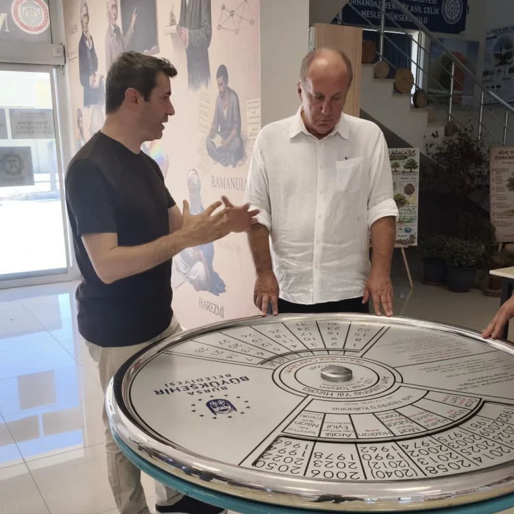 İnce’den Gençlere Bilim ve Matematik Çağrısı!