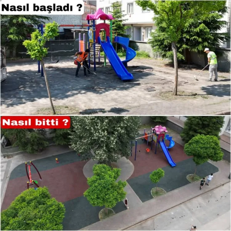 İnegöl’de 34 Çocuk Parkı Yenilendi!
