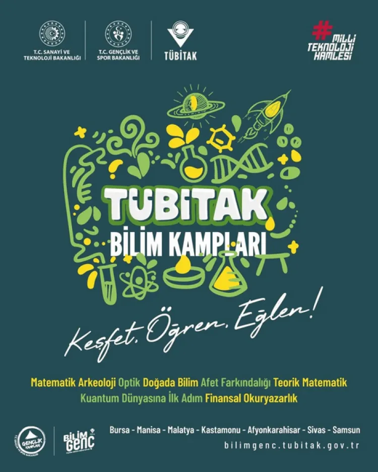 İnegöl’de Bilim Kampları Başlıyor!