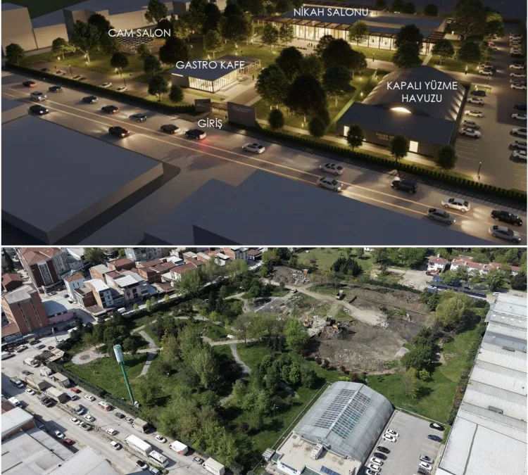 İnegöl’de Botanik Park’a Yeni Nikah Salonları!