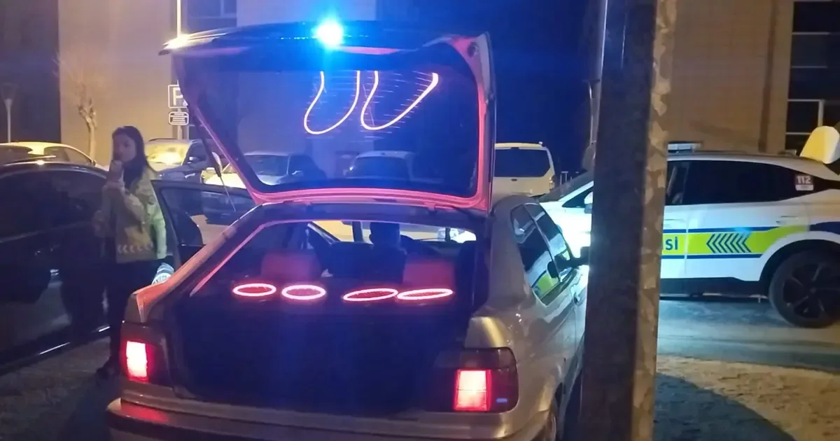İnegöl’de Yüksek Sesle Müzik Ceza Getirdi!