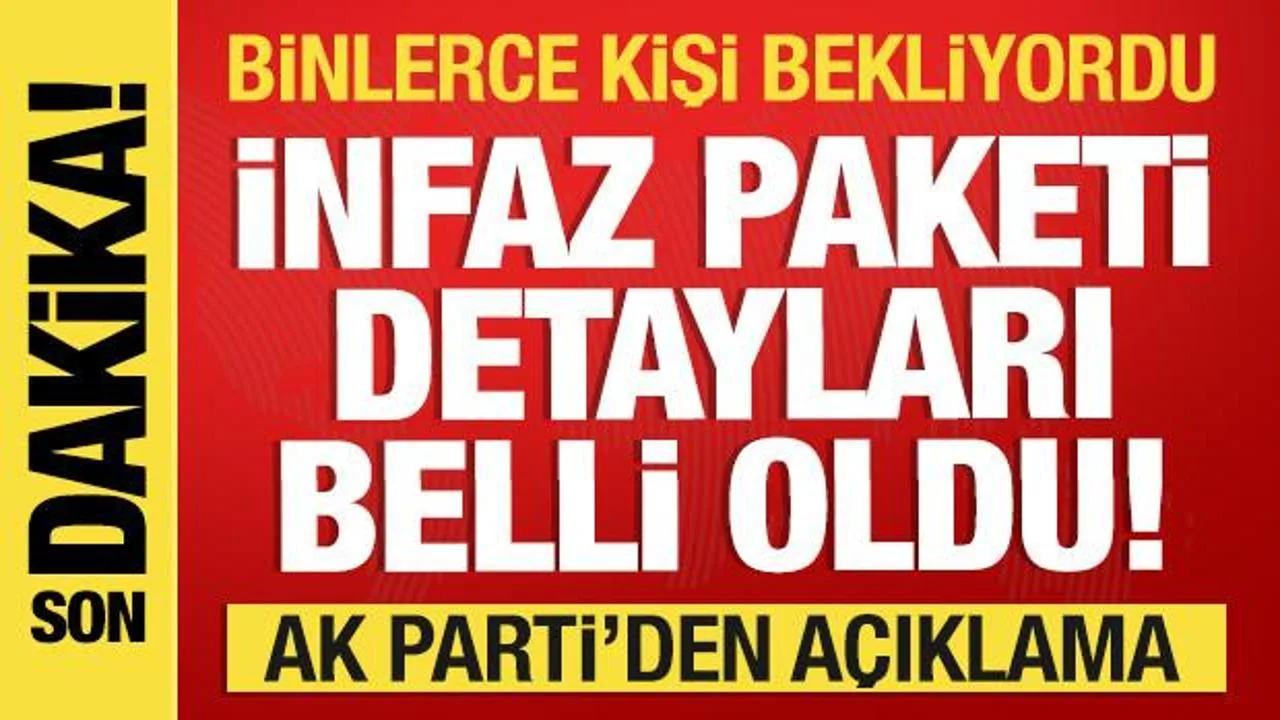 İnfaz Paketi Meclis’te: Son Aşama!