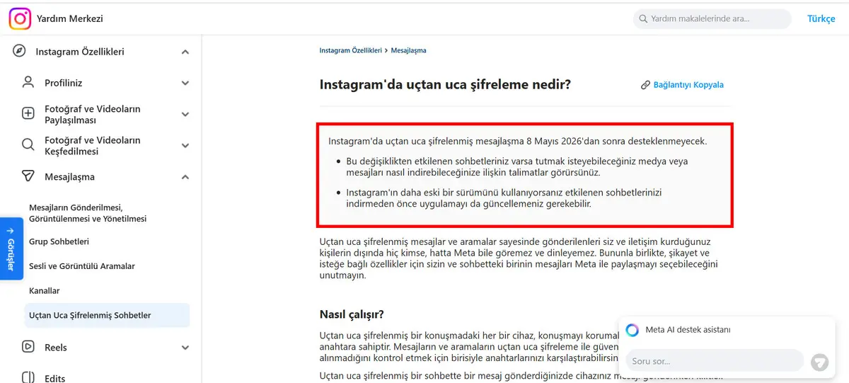 Instagram kullanan herkesi ilgilendiriyor: Son gün 8 Mayıs! 2