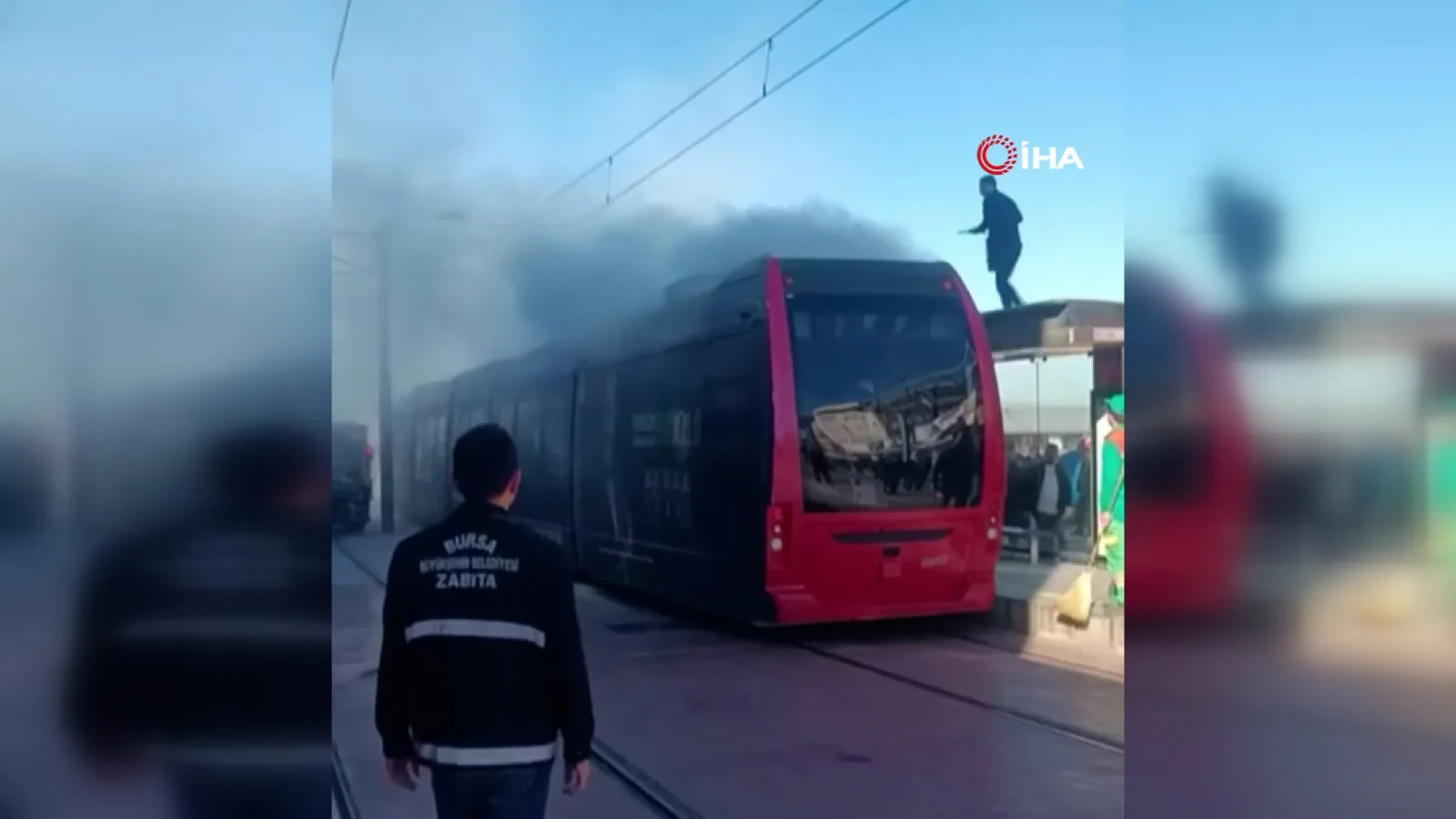 İpek Böceği Tramvayında Yangın Panik Yarattı!