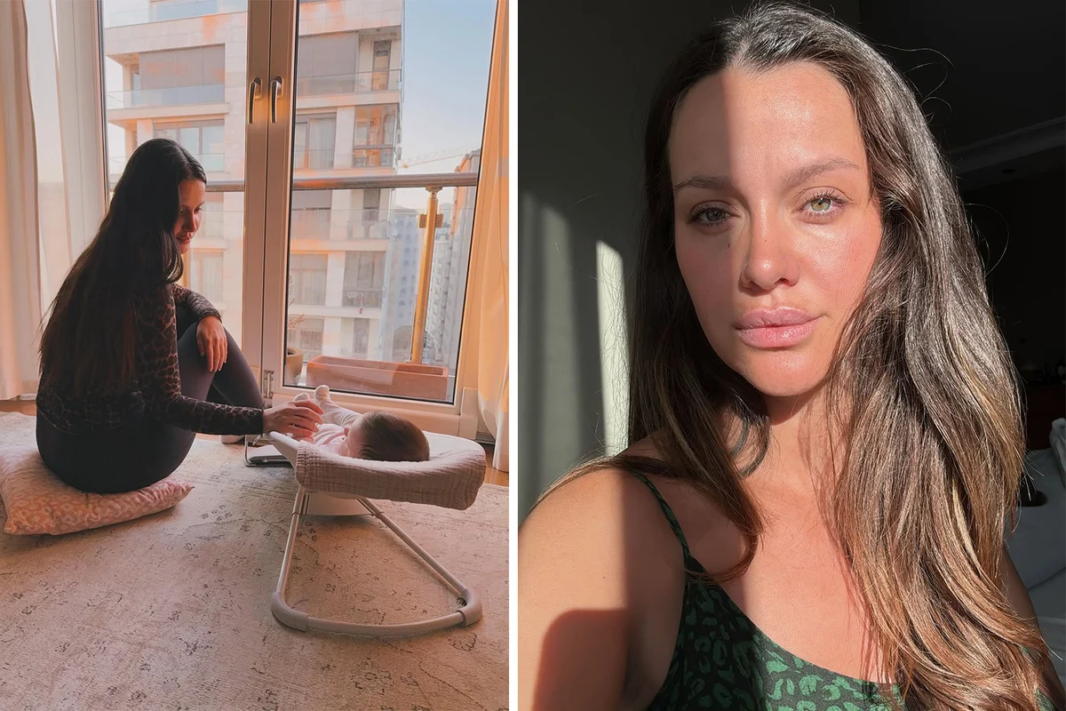 İrem Helvacıoğlu’nun Kızı Sora’nın Eğlenceli Emekleme Yöntemi