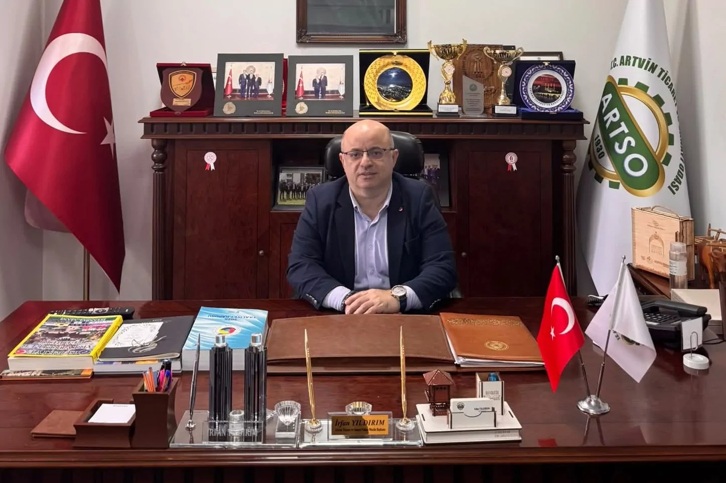 İrfan Yıldırım, ARTSO Meclis Başkanlığına Yeniden Seçildi!
